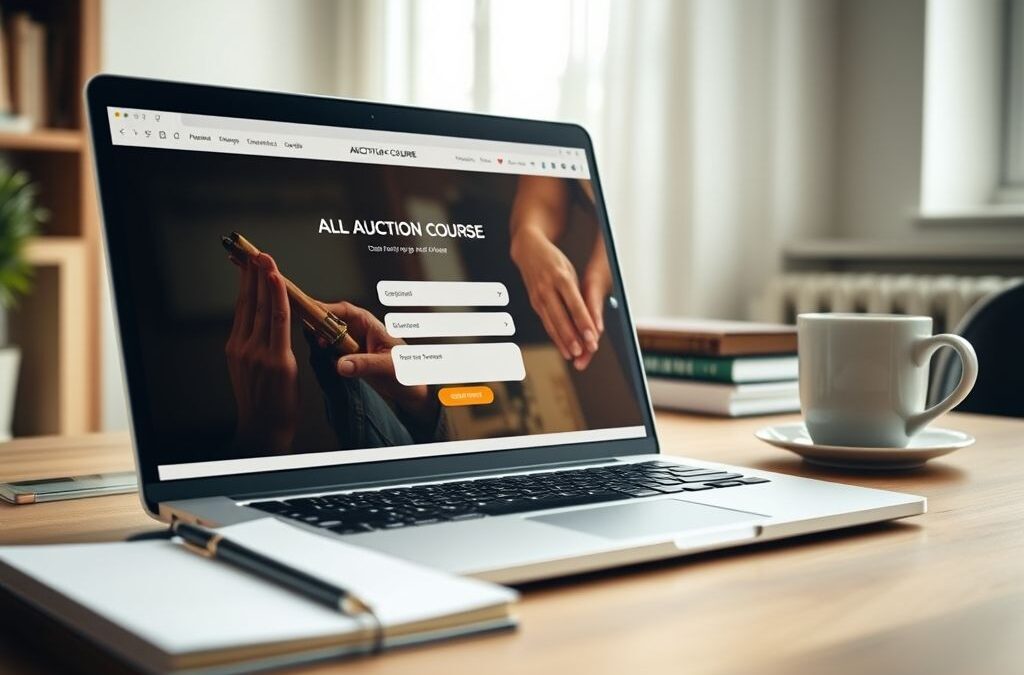 Como Fazer Matrícula em um Curso de Leilão e Começar a Arrematar com Segurança