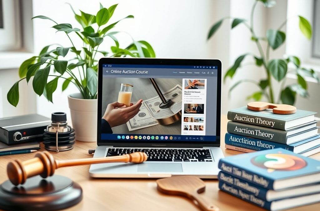 Top 5 cursos de leilão com suporte e certificado