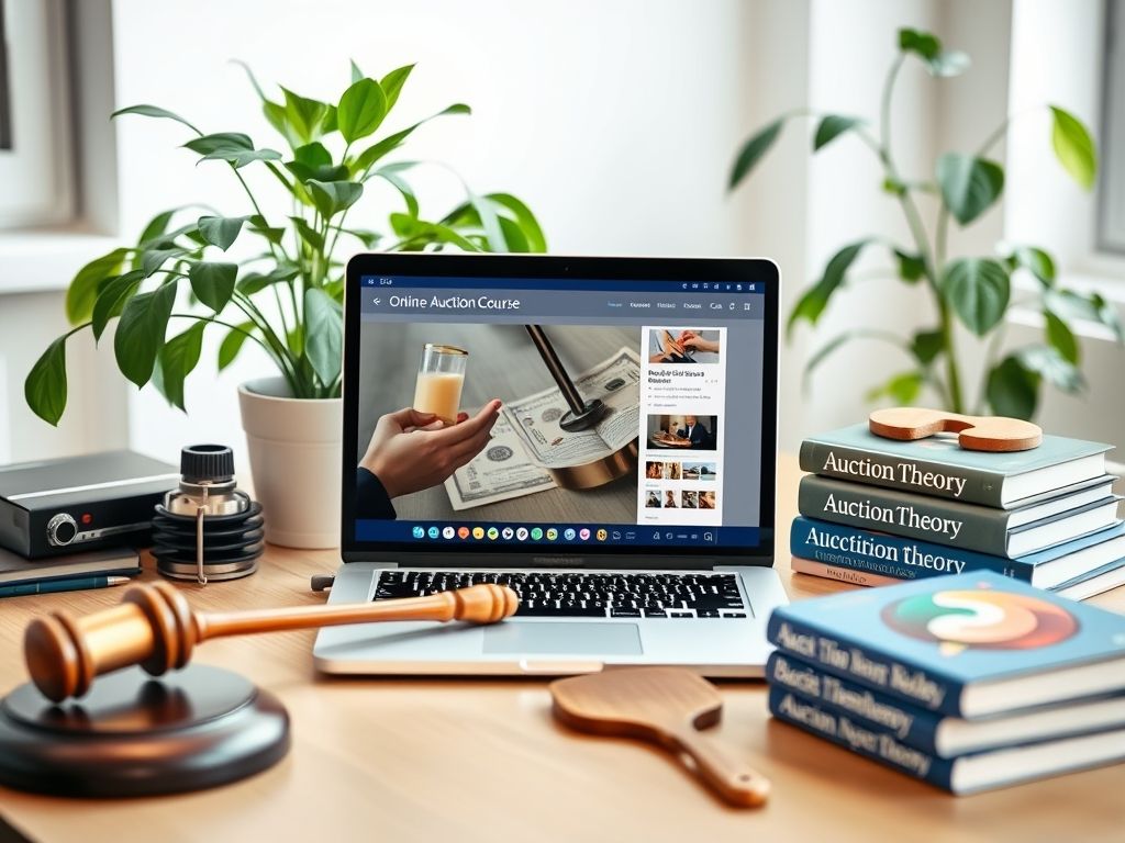 Top 5 cursos de leilão com suporte e certificado