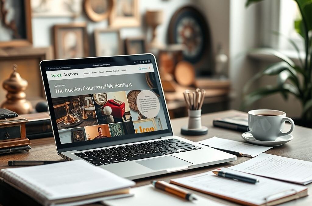 Mentoria ou curso de leilão: qual tem o melhor custo-benefício?