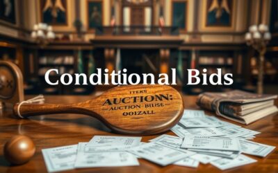 O que é lance condicional em leilão e como funciona?