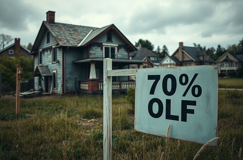 Imóveis com 70% de desconto: realidade ou ilusão?