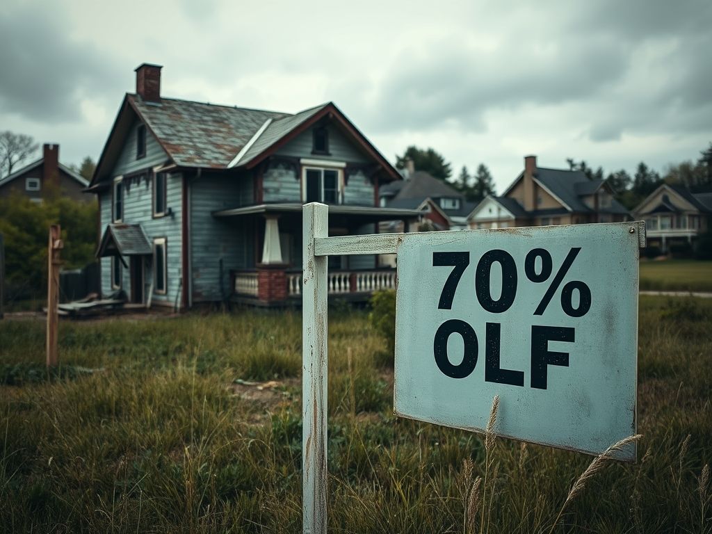 Imóveis com 70% de desconto: realidade ou ilusão?