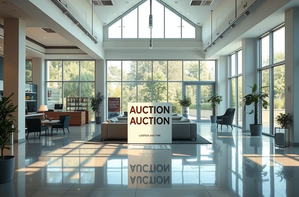 Leilão de imóvel comercial: como funciona e o que avaliar